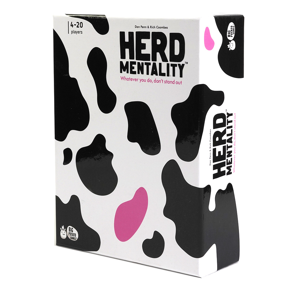 全英文Herd Mentality 成人聚会策略游戏卡牌家庭亲子游戏卡片