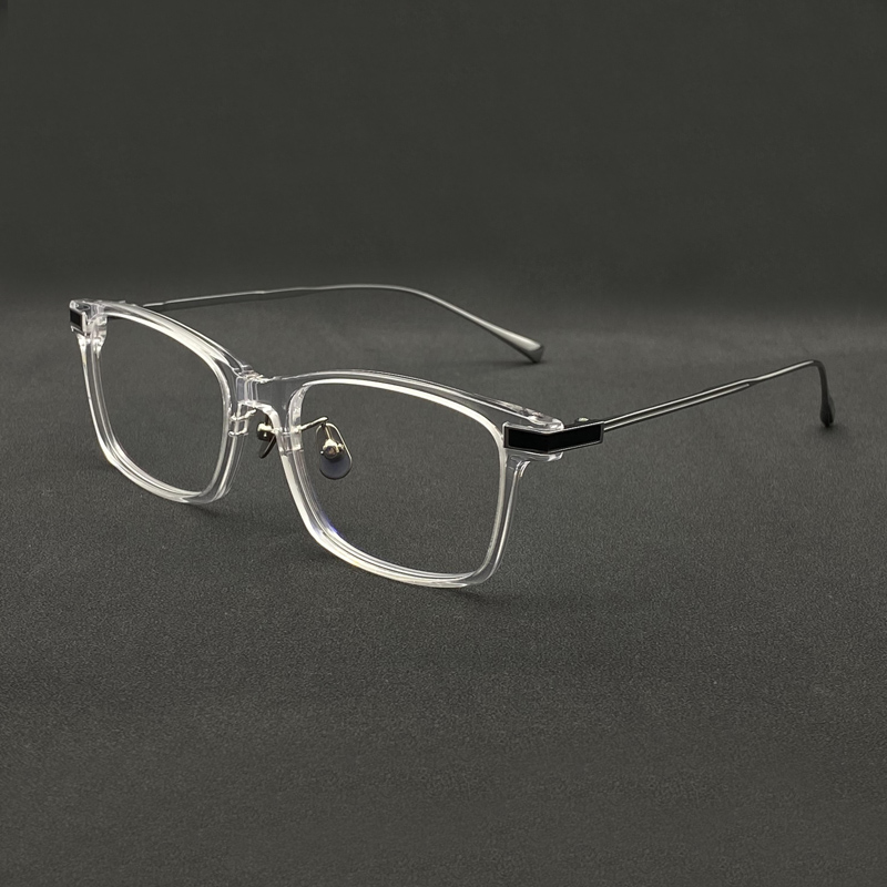 流金岁月陈道明同款眼镜框男日本超轻复古板材方框商务近视眼镜架