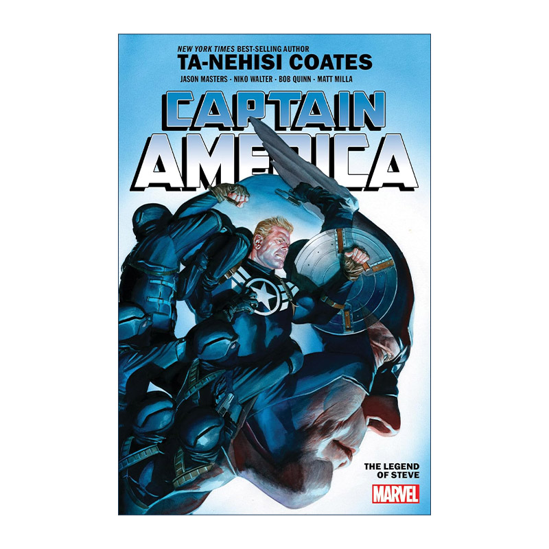 英文原版 Captain America By Ta-Nehisi Coates Vol.3 The Legend of Steve 美国队长 卷三 史蒂夫传奇 漫威漫画进口英语原版书籍