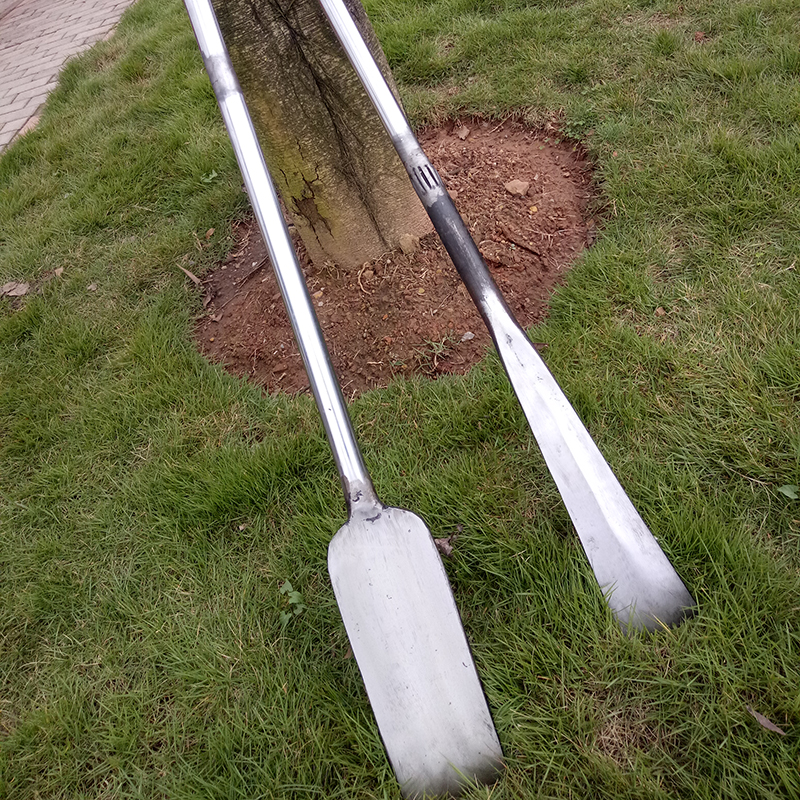 锻打专业挖树锹洛阳铲钢锹起苗器铲锹花锹花铲挖种树园林工具