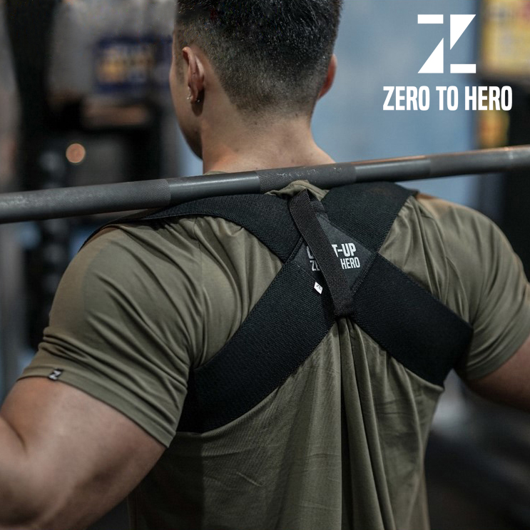 ZH健身动作训练姿态矫正带卧推圆肩驼背挺胸辅助隐形沉肩开肩带