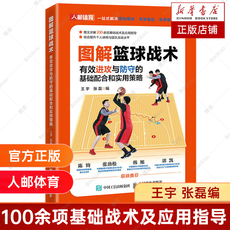 图解篮球战术 有效进攻与防守的基础配合和实用策略 篮球实战技巧