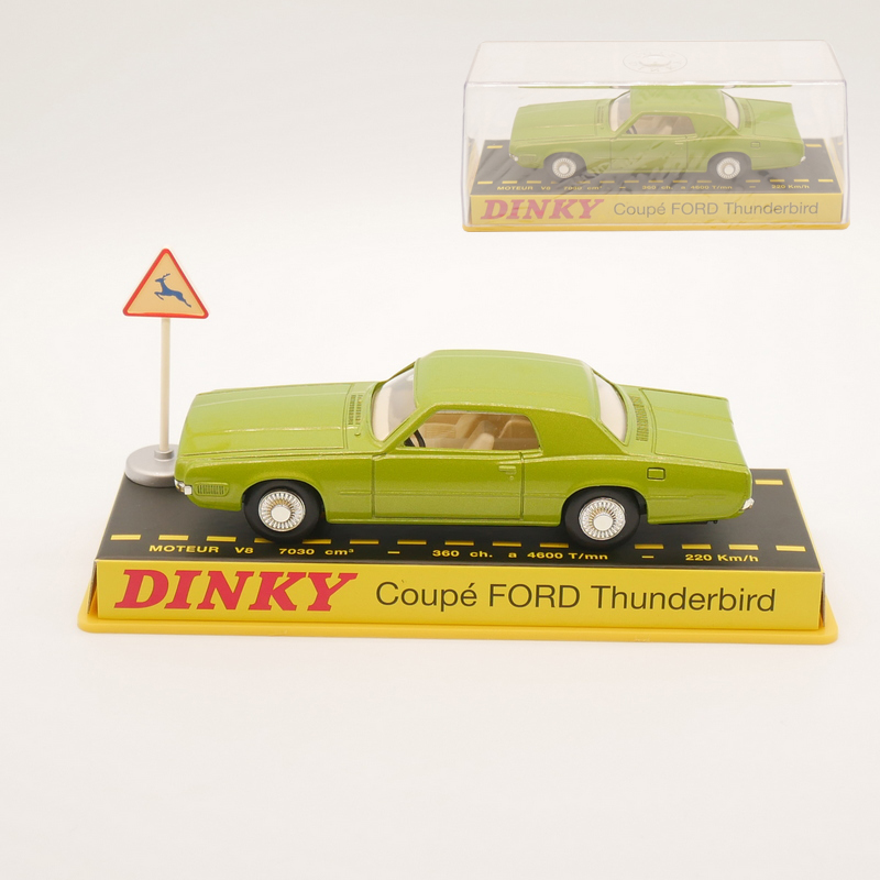 DINKY TOYS 1/43 Coupe FORD Thunderbird福特雷鸟复古铁皮玩具车