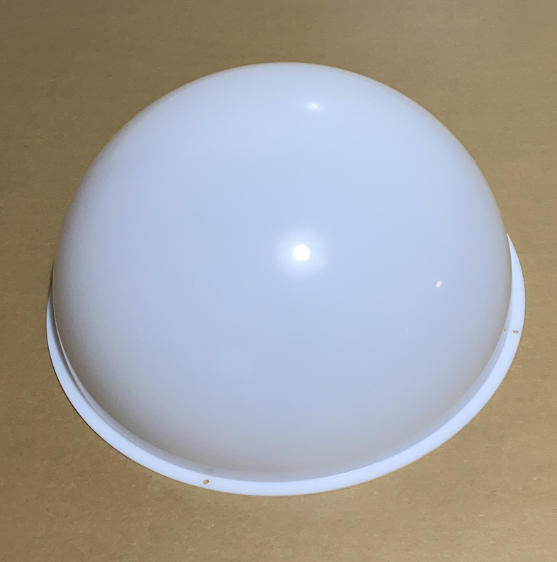 定制亚克力半球罩有机玻璃半圆乳白灯罩彩色罩装饰道具展示罩拼球