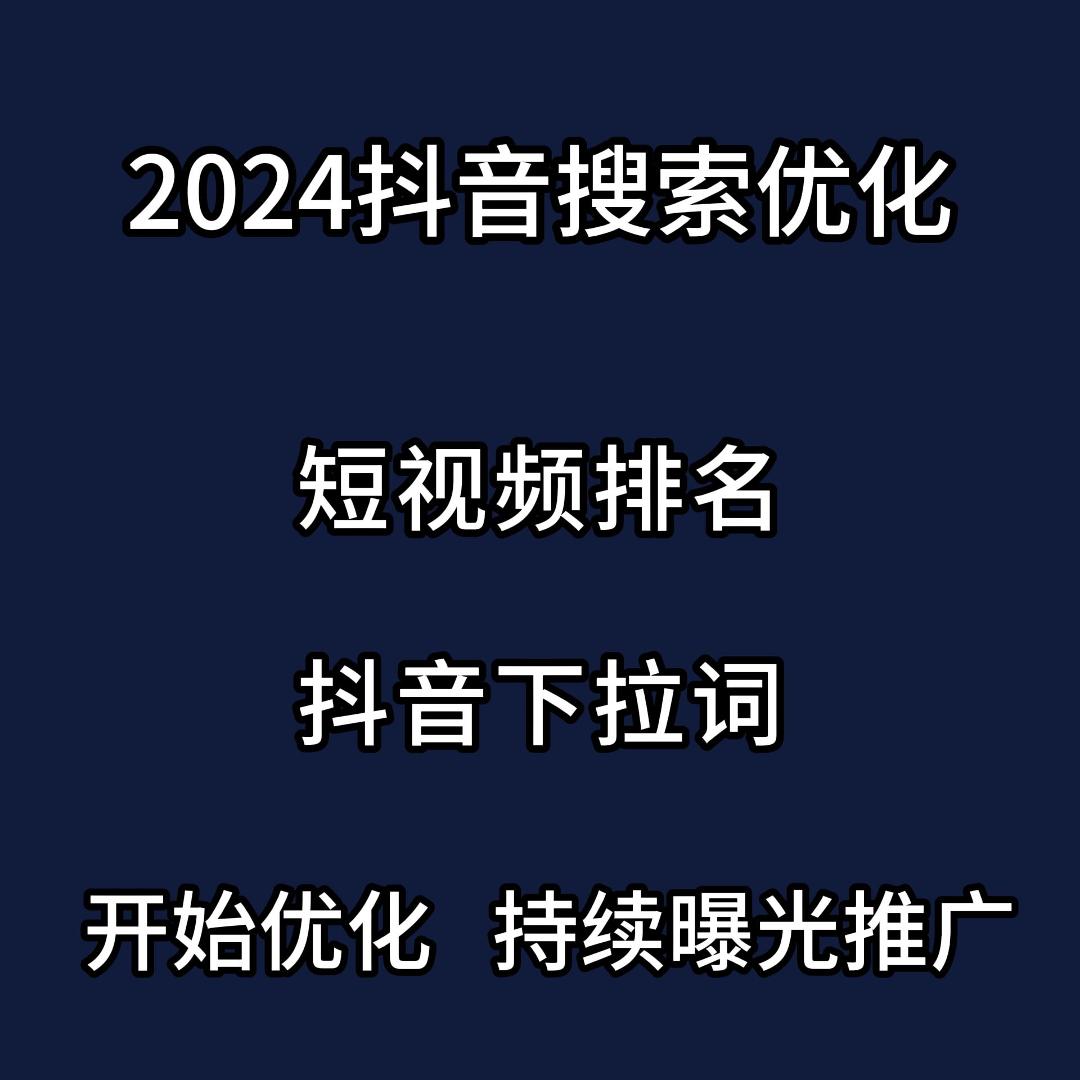 2024最新抖音seo搜索同城视频排名优化下拉词优化实体店精准获客