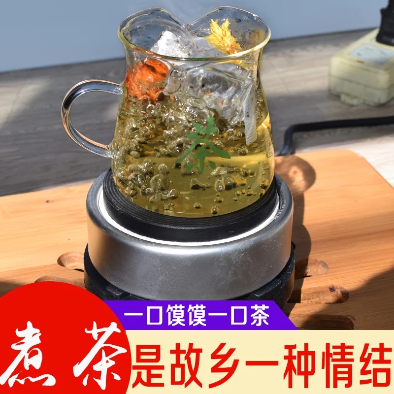 加厚公道杯玻璃茶电炉茶杯套装耐热分茶器小号 和大号茶壶茶具