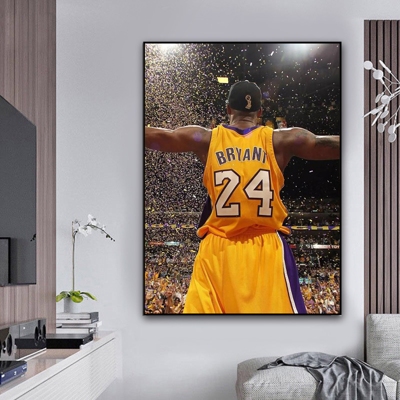 科比布莱恩特十字绣2024新款NBA篮球运动员Kobe手工满砖5d钻石画