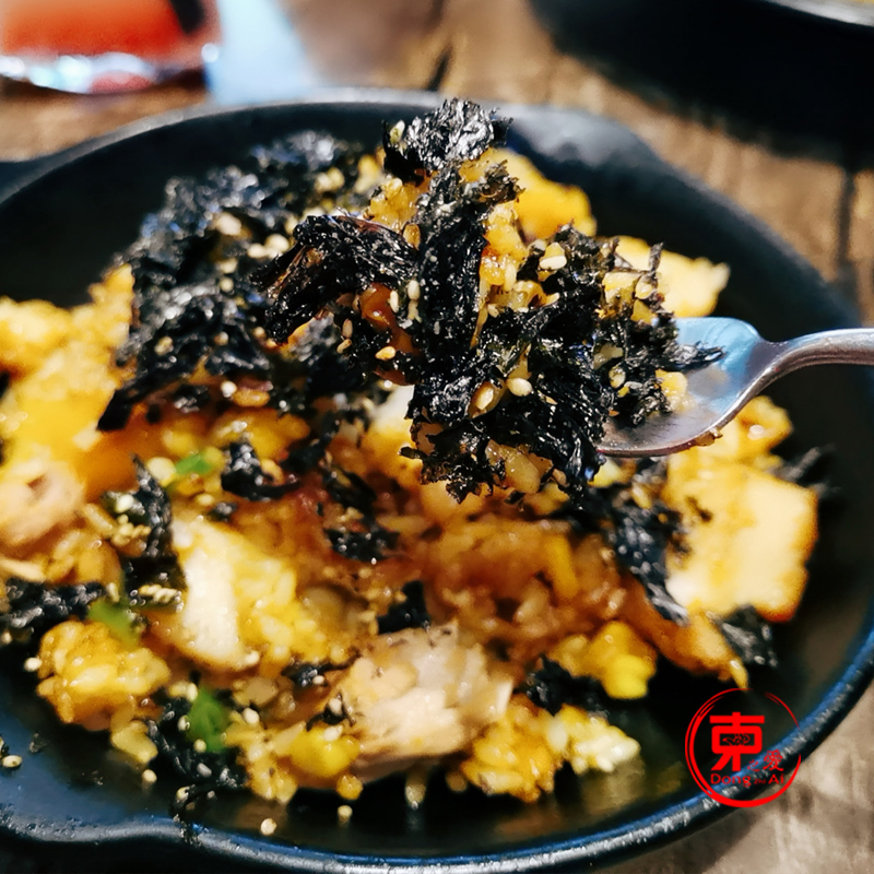 送摇摇乐韩国鲜之园炒海苔50g拌饭即食烤紫菜碎海苔蔬菜海鲜坚果