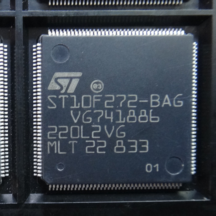 ST10F272-BAG 奥迪A6L及Q7BOSE功放易损CPU 没声音不开机黑屏故障