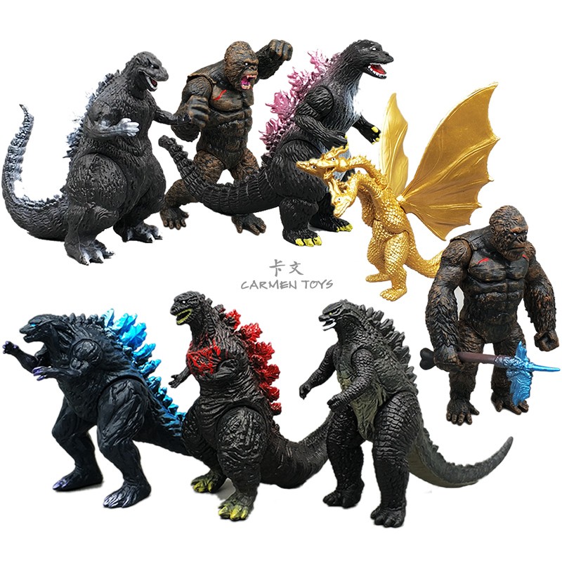 真红莲哥斯拉玩具2019手办模型Godzilla可动机械怪兽之王摆件周边