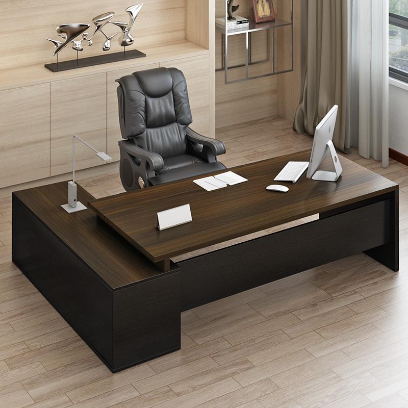 办公桌椅组合简约现代老板单人办公室家具大班台总裁经理桌子商用