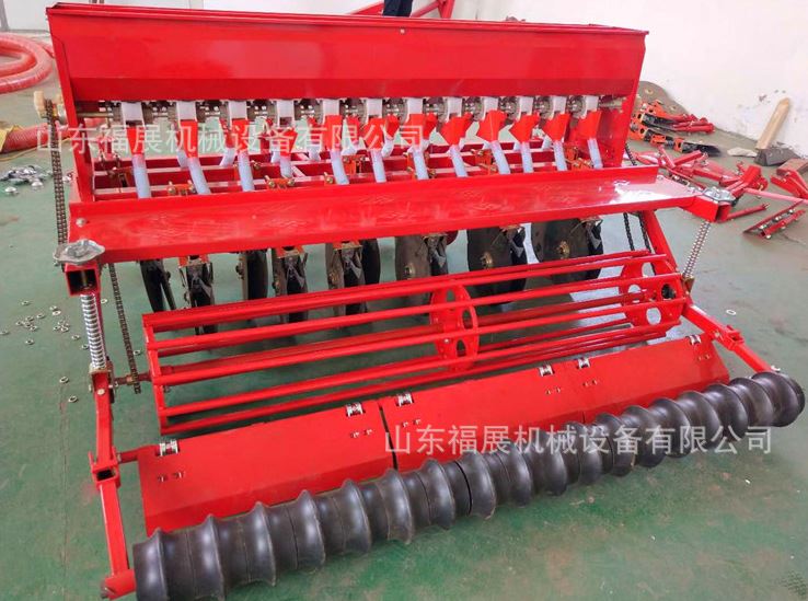 小麦谷子播种机农用旱稻玉米多功能播种机四轮车带施肥播种一体机