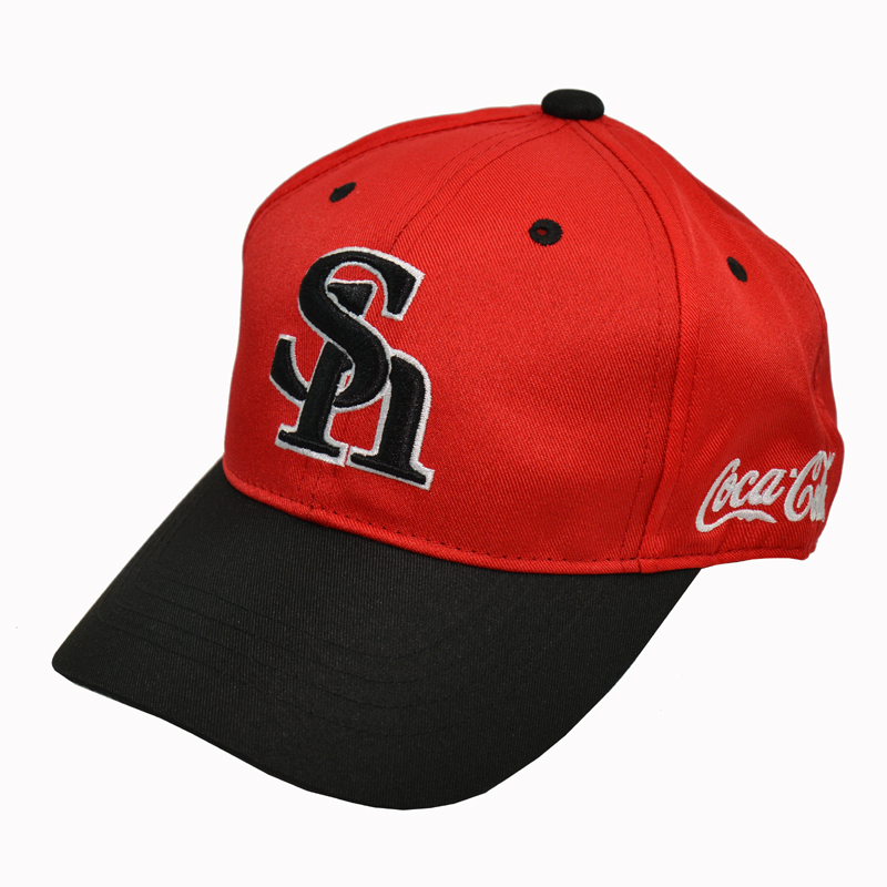 日本NPB职业棒球队福冈软银softbank hawks可口可乐联名棒球帽子