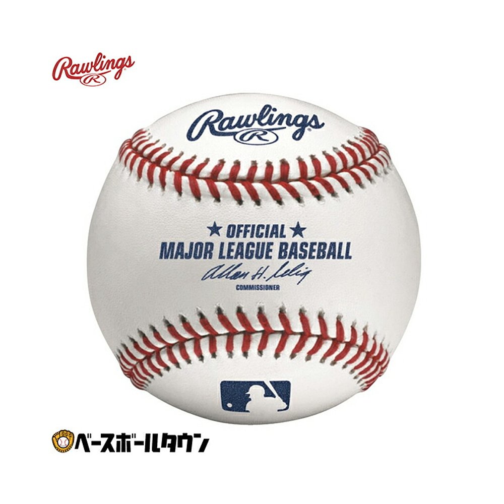日本直邮棒球罗林斯 MLB 官方比赛用球 1 颗 romlb6