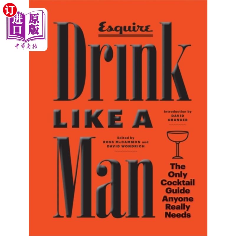 海外直订Drink Like a Man 像男人一样喝酒