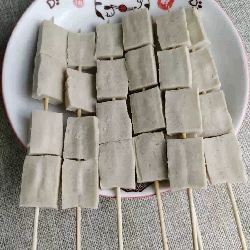 千叶豆腐串30串千脂豆腐烧烤关东煮铁板烧百叶豆腐麻辣烫油炸小吃