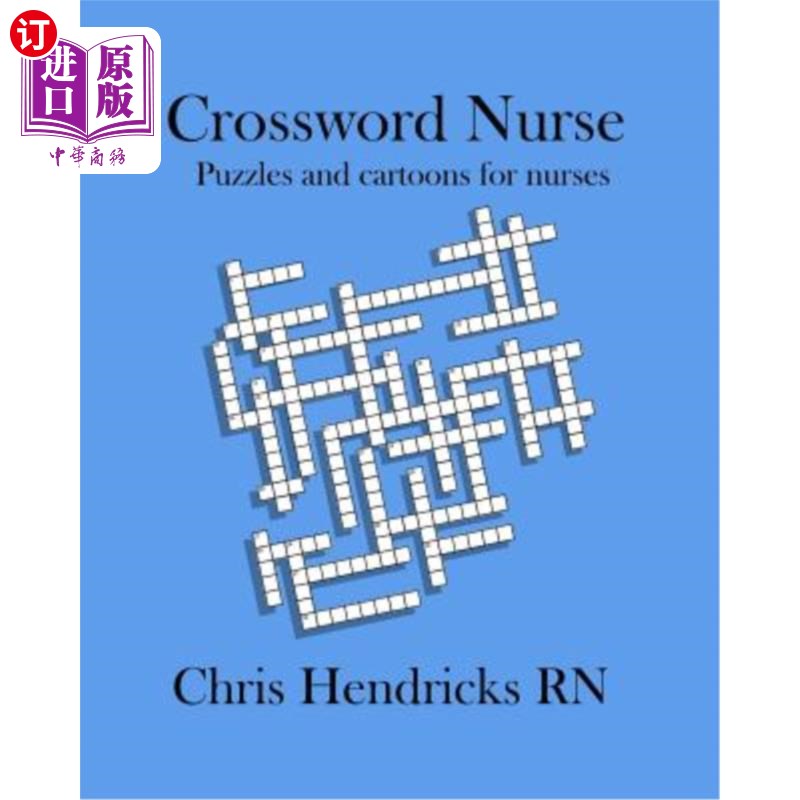 海外直订医药图书Crossword Nurse: Puzzles and cartoons for nurses 填字游戏护士：护士的拼图和卡通