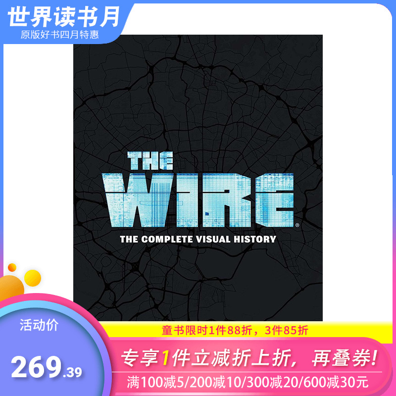 【预售】英文原版 窃听风云：视觉历史 The Wire: The Complete Visual History 英文生活 进口原版书籍 善优图书
