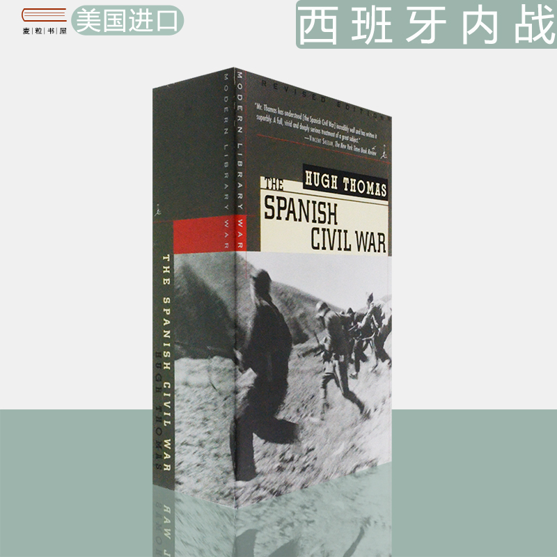 【现货】The Spanish Civil War: Revised Edition 西班牙内战 修订版 Hugh Thomas 美版进口 英文原版书 经典历史著作