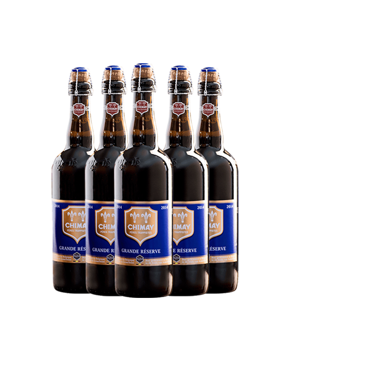 比利时进口啤酒 Chimay智美蓝帽啤酒修道士啤酒750ml*6瓶