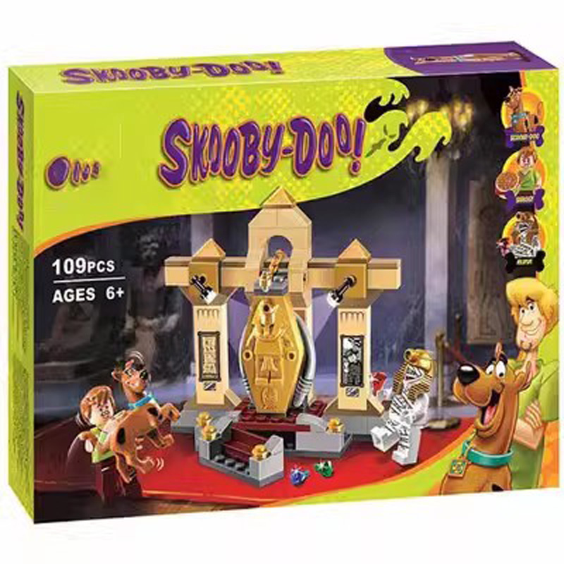 史酷比埃及法老木乃伊博物馆之谜75900兼容乐高男孩拼装玩具礼物