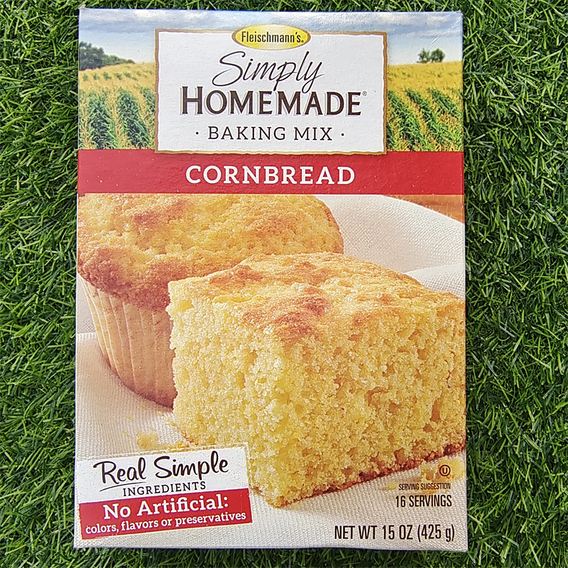 玉米面包制作用粉自制玉米糕粉松糕粉预拌粉BAKING MIX CORNBREAD