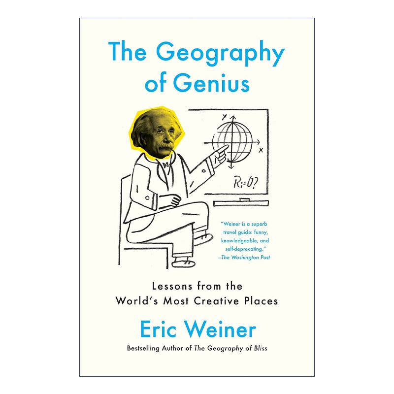 英文原版 The Geography of Genius 天才地理学 从雅典到硅谷 探索天才与环境的关系 英文版 进口英语原版书籍