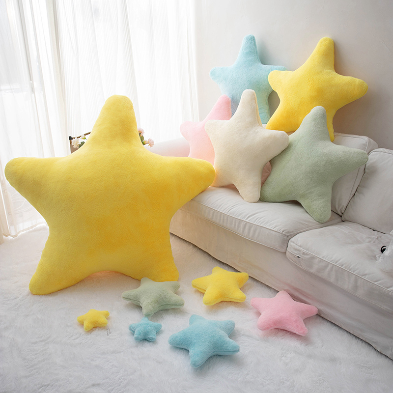 ins北欧超大星星抱枕沙发客厅卧室床头靠枕汽车飘窗靠垫床上装饰