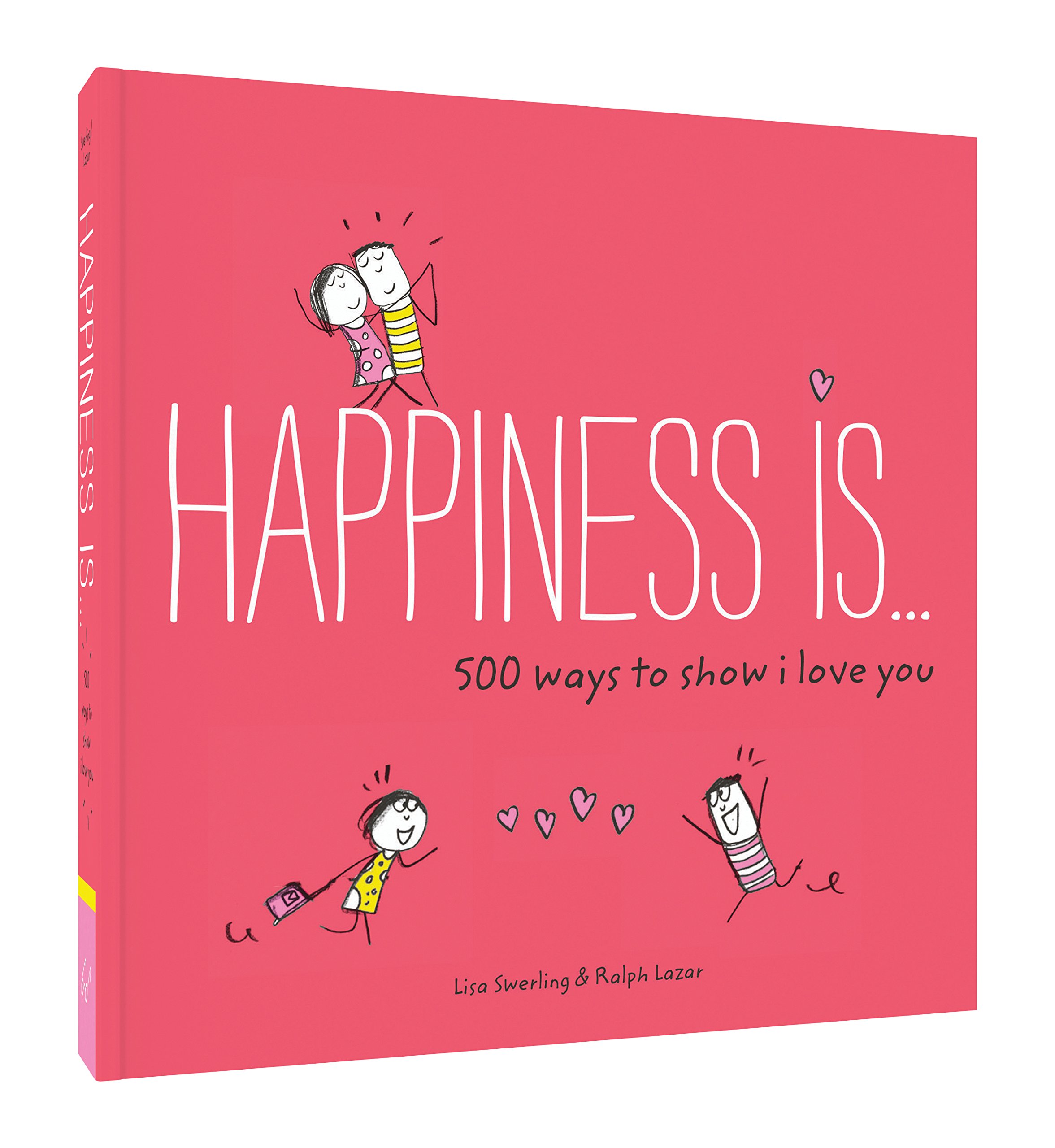 英文原版 幸福是…系列治愈漫画 我爱你的500种方式 表白书 情人节礼物 Happiness Is . . . 500 Ways to Show I Love You