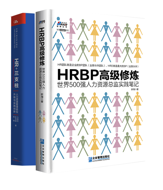 【全2册】HRBP高级修炼HR+三支柱新海世界500强人力资源总监实践笔记HR团队管理企业人力资源管理书HRBP从业者修炼学习指南书人事