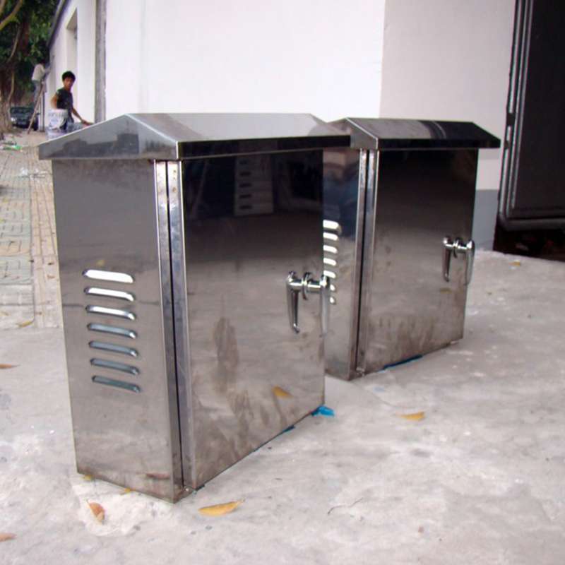 不锈钢防水户外配电箱各种规格尺寸开关控制箱不锈钢箱配电柜