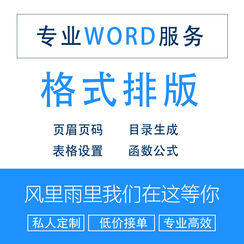 word vba定制服务 word自动化排版 批量生成word宏编程