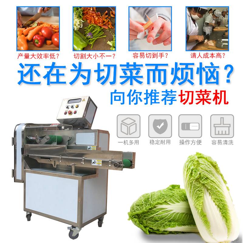 切菜机TJ-306A 长短可调切蒜苔段 切西芹 切海带切长豆角白菜切段