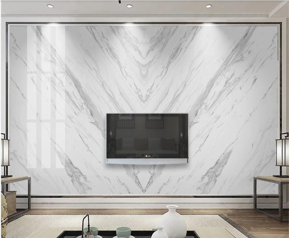 定制大板大理石悬空现代客厅渗电视微瓷砖背景墙简约墨护墙板石纹