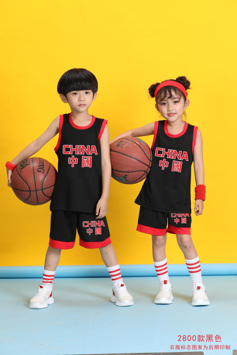 2800热爱中国款（幼儿篮球，表演服，训练营，多功能运动服）