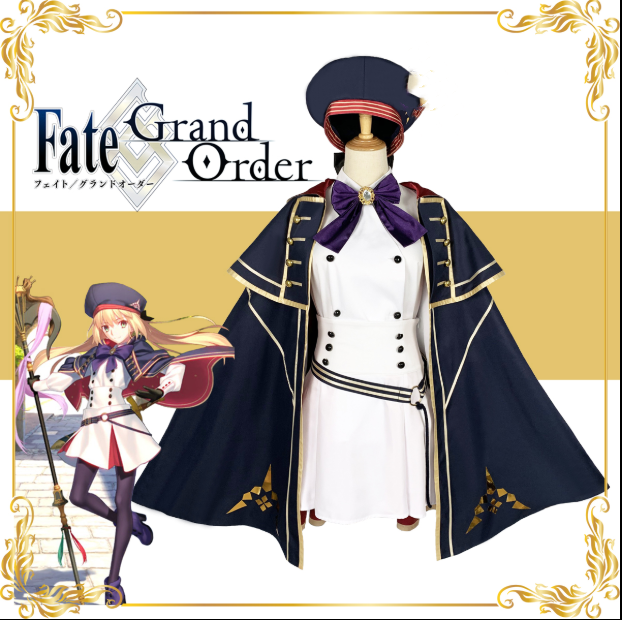 Fate/GrandOrder FGO 阿尔托莉雅 术呆术阶服saber五周年cos服