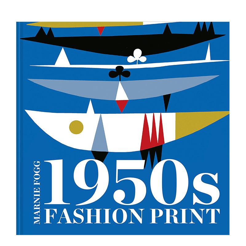 【现货】1950年代时尚纺织品纹样 1950s Fashion Print 英文原版服装设计历史画册进口图书书籍