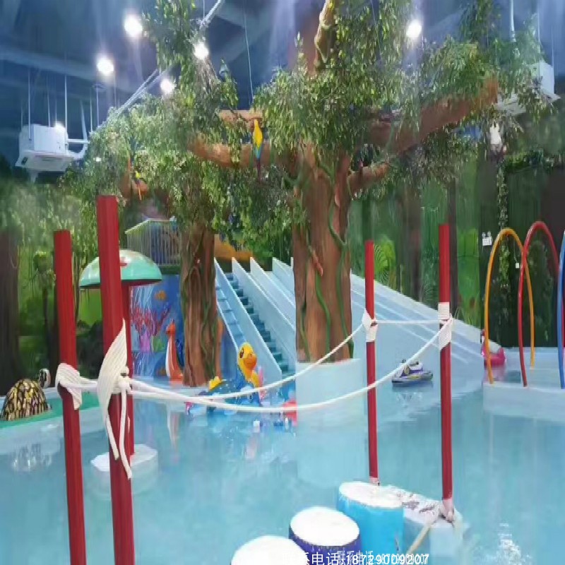 游泳池冲浪池滑道游乐园项目水上游乐设备休闲池儿童室内游乐场