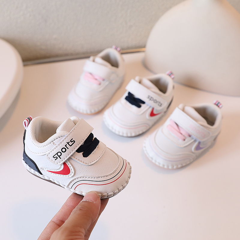 婴儿单鞋女6到12个月婴幼儿卡通鞋子男春秋0一1岁宝宝学步鞋软底3