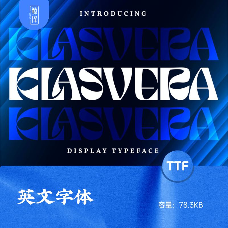 J1797多语言的克拉斯维拉书法风格设计无衬线英文TTF字体设计素材