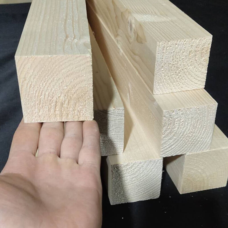 木条屏风隔断实木材料木头松木方子模型材料立柱桌腿床腿鱼缸架