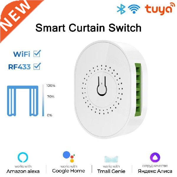 Tuya Smart WiFi+RF433 Switch Module Blind Roller Curtain