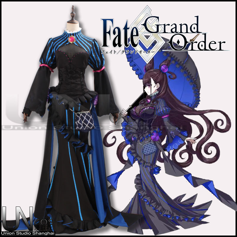 游戏 fate  FGO 紫式部 cos服  cosplay服装实拍