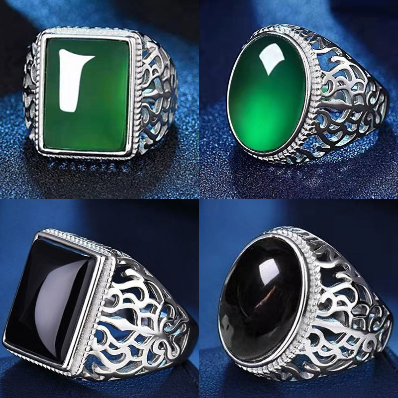 绿宝石戒指男士