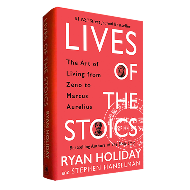 现货 从芝诺到马可·奥勒留 斯多葛学派哲学家的艺术人生 英文原版 Lives of the Stoics:The Art of Living古希腊哲学传记 沉中图