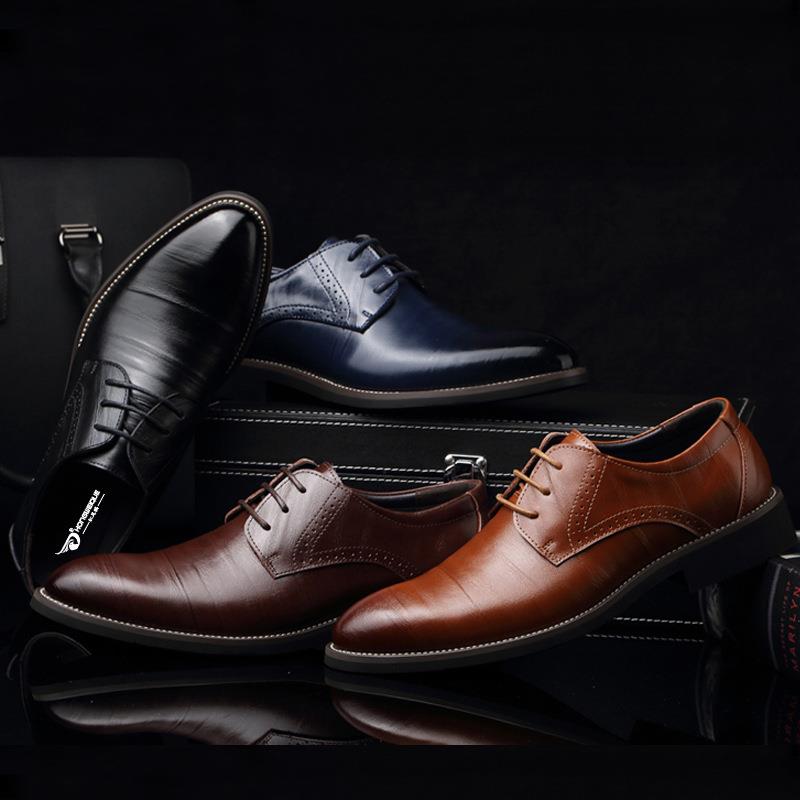 Men&#39;s big yards single shoe business casual shoes 男