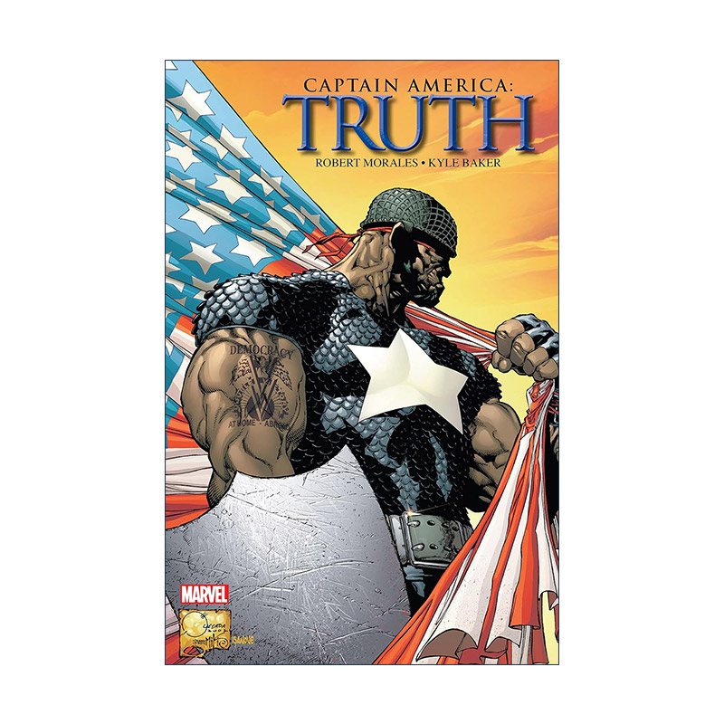 英文原版 Captain America Truth Red White & Black 美国队长 真相 红白黑 漫威漫画 Robert Morales 英文版 进口英语原版书籍