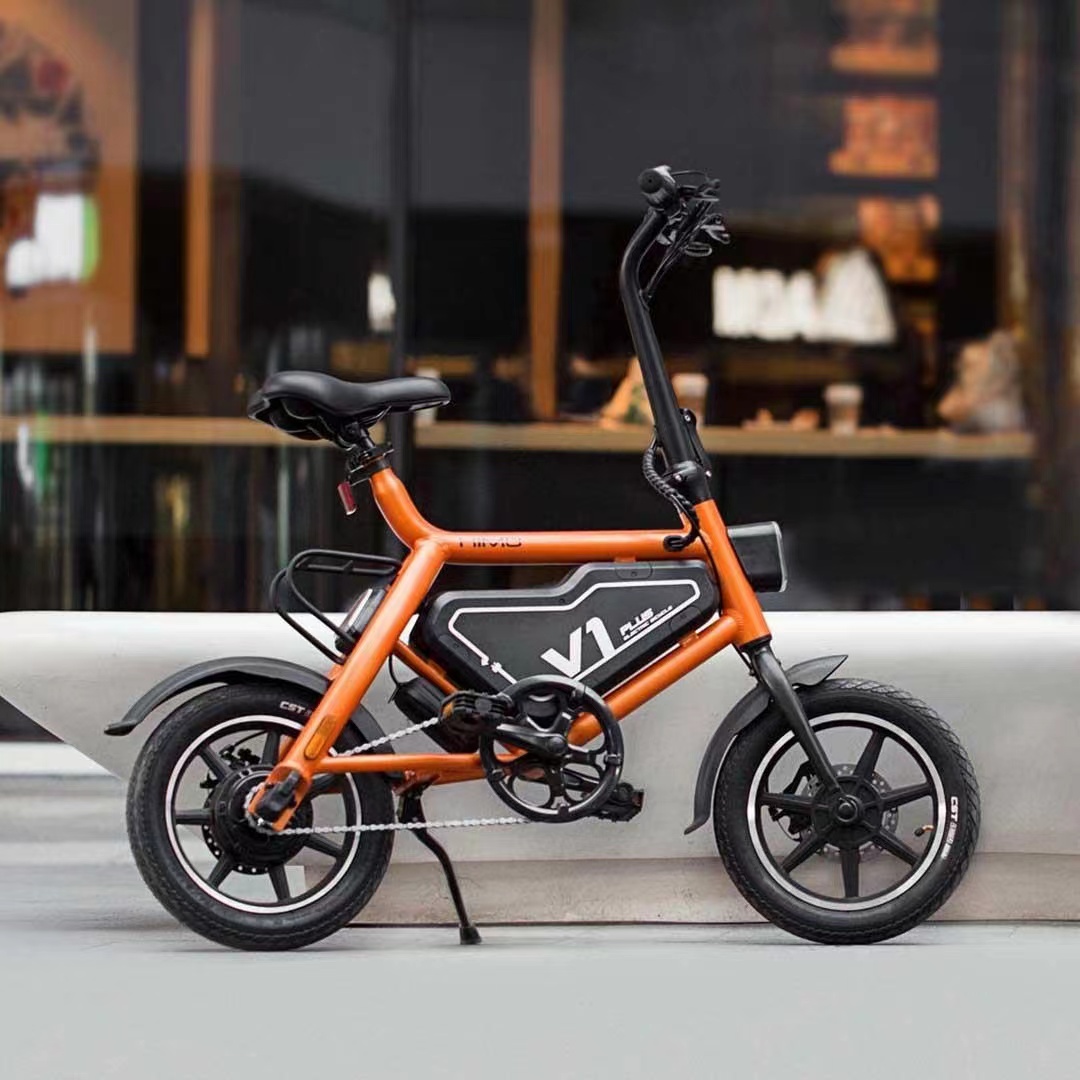 小米有品喜摩HIMO V1 PLUS 电动助力自行车 小型折叠电瓶车锂电池