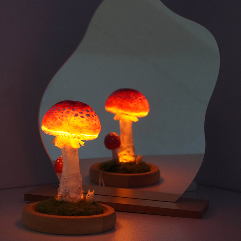 蘑菇灯手工