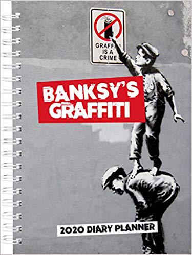 【预售】Banksy’S Graffiti 2020 15cm x 21cm Diary Planner